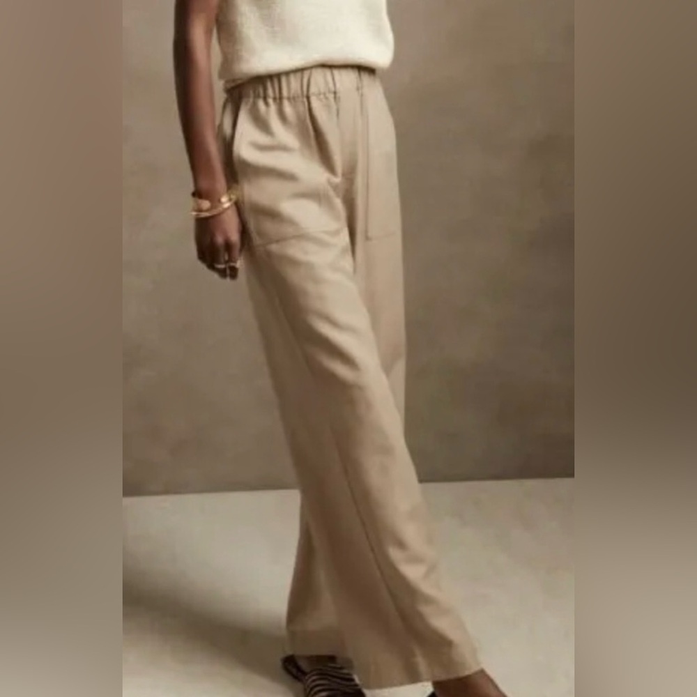 Banana Republic Stylish Tan Pants